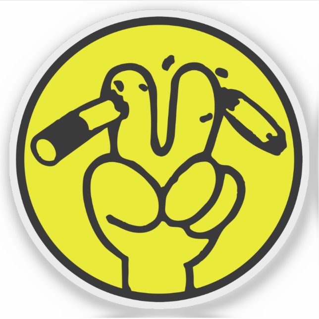 Sticker Symbole thaïlandais ⚠ anti-tabac ⚠ (Devant)