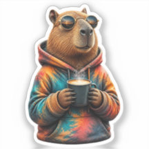 T-shirt carton capybara mignon et confortable