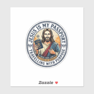 Sticker T-shirt de missions mondiales missionnaire Jésus c