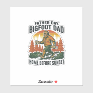 Sticker T-shirt de Papa Bigfoot pour la Fête des Pères L'H
