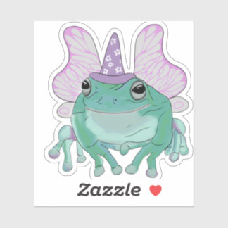 Sticker T-shirt grenouille