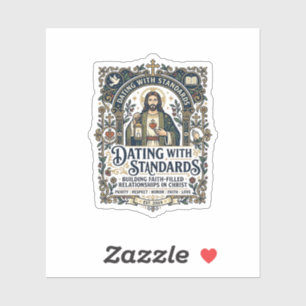 Sticker T-shirt humouristique sur Jésus datant d'une relat