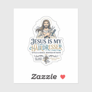 Sticker T-Shirt Inspiration pour Coiffeur Salon de Beauté