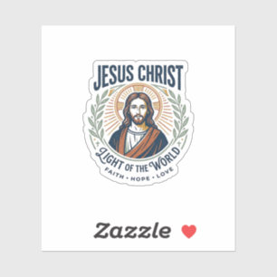 Sticker T-Shirt Jésus Mode Féminine Valeurs Inspiration