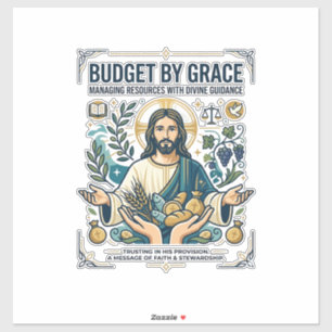 Sticker T-shirt Jésus Voyage Paix Financière Sans Dette Ch