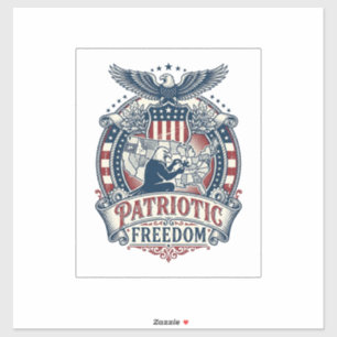 Sticker T-shirt vectoriel pour amateur de puzzles patrioti