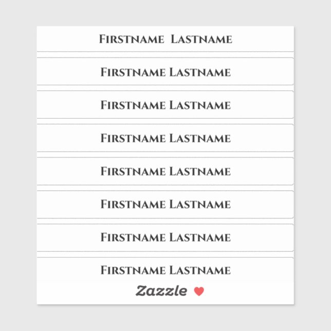 Sticker Tableau de sièges Ajouter des noms (Feuille)