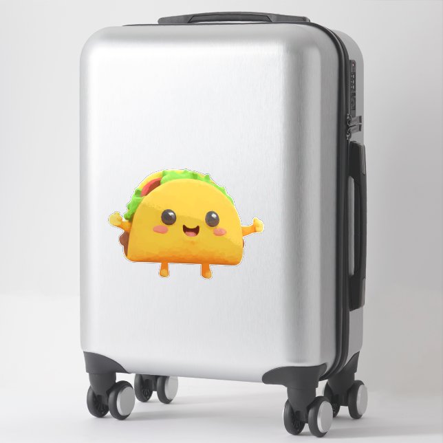 Sticker Taco (Sur valise)