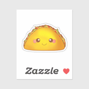 Sticker Taco de boeuf haché mexicain