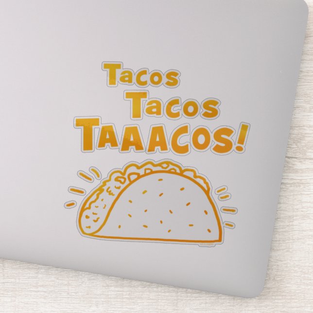 Sticker Tacos Tacos (Détail)