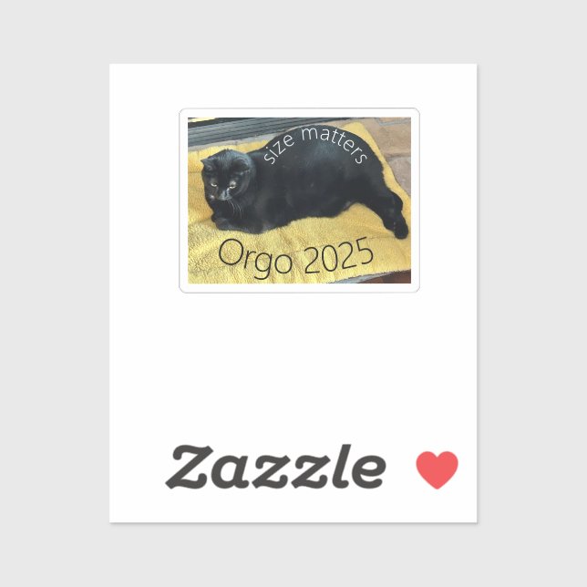 Sticker Taille importante (Feuille)