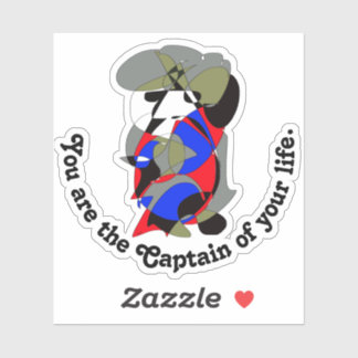 Sticker TAKUROMAN「Captain」（船長）