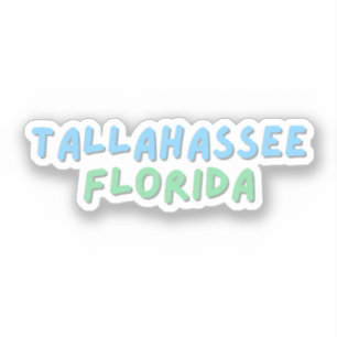 Sticker Tallahassee Floride