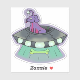 Sticker Taro le chien extraterrestre