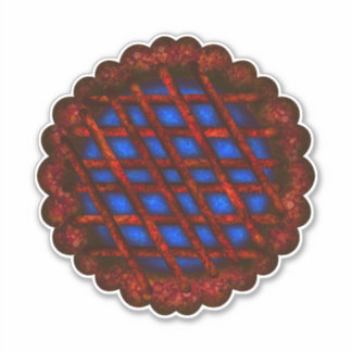 Sticker Tarte aux bleuets