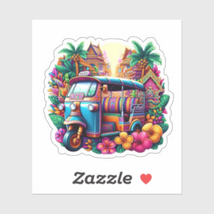 Sticker Taxi Tuk-tuk