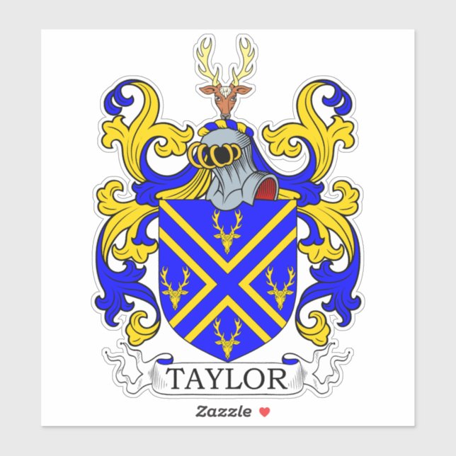 Sticker Taylor Family Crest (Feuille)