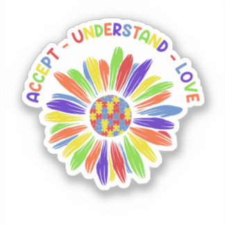 Sticker TDAH, Autisme aba, Santé mentale, Sensibilisation 