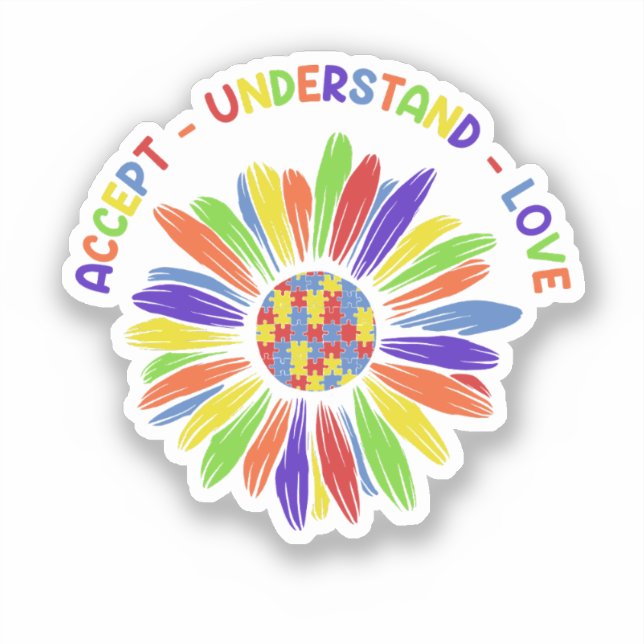 Sticker TDAH, Autisme aba, Santé mentale, Sensibilisation  (Recto)