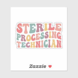Sticker Technicien en traitement stérile