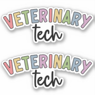 Sticker Technique vétérinaire Technicien vétérinaire