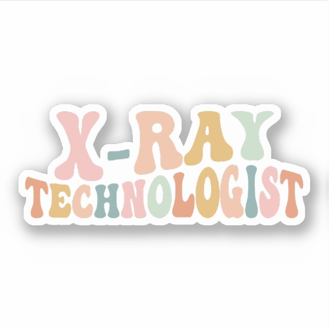 Sticker Technologie de rayons X, Technologue de rayons X C (Devant)