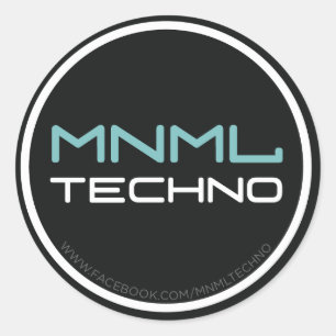 Sticker technologique MNML