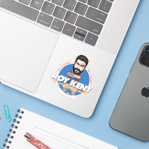 Sticker Ted Lasso   Roy Kent Bobblehead