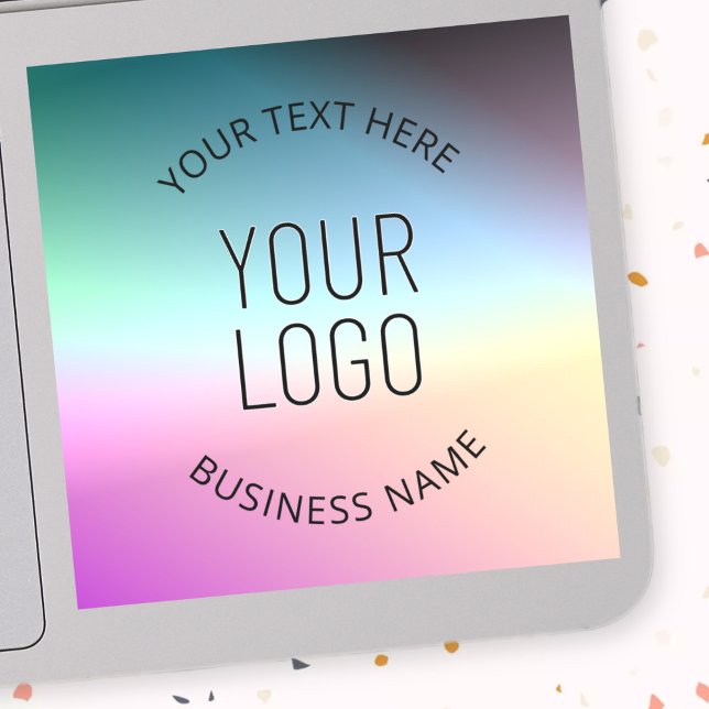 Sticker Télécharger le logo | Couleurs de dégradé changean (Créateur téléchargé)