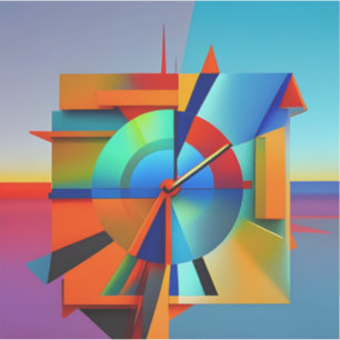 Sticker Temps En Pièces Vinyle Révocable