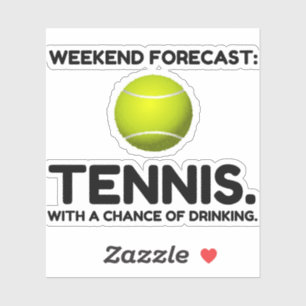 STICKER TENNIS DE LA FIN DE SEMAINE