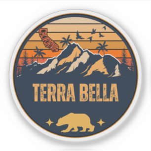 Sticker Terra Bella, Californie