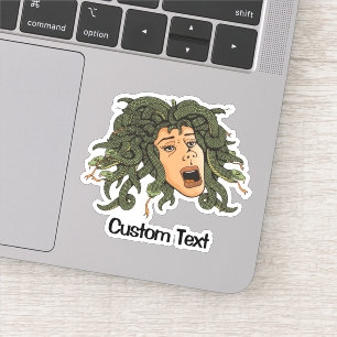 Sticker Tête de Medusa
