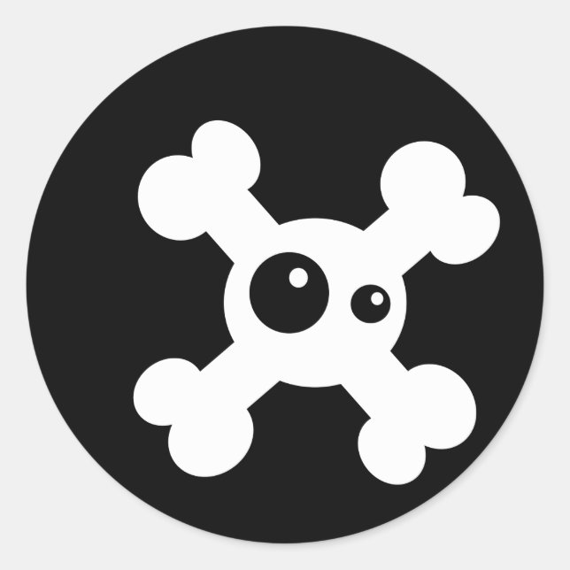 sticker Tête de Mort (Devant)