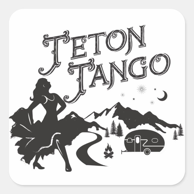 Sticker Teton Tango (Devant)