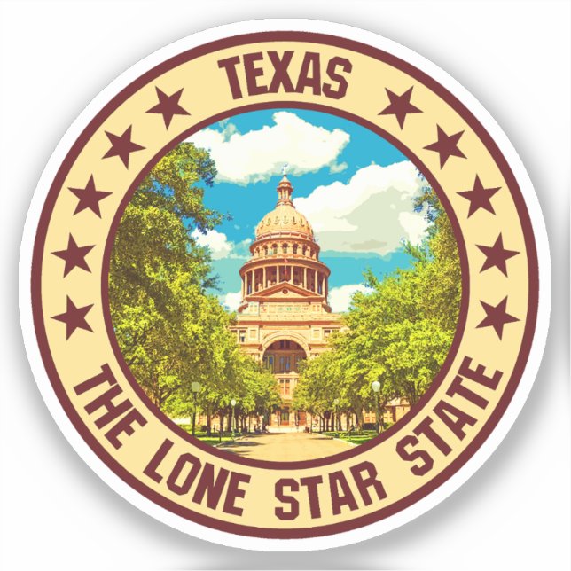 Sticker Texas (Recto)