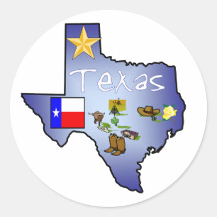 Sticker Texas