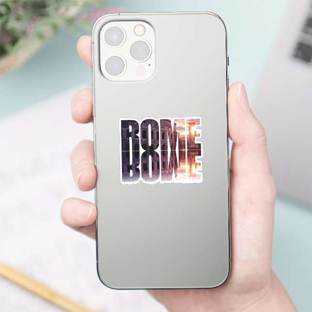 Sticker Texte de Rome avec souvenir du Colisée (Téléphone)