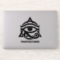 Texte et couleur personnalisés OEil du Horus
