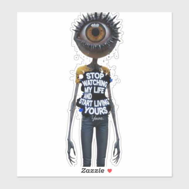 Sticker The Eye And Word Collection (Feuille)