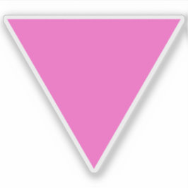 Sticker The Pink Triangle - LGBT Gay Pride
