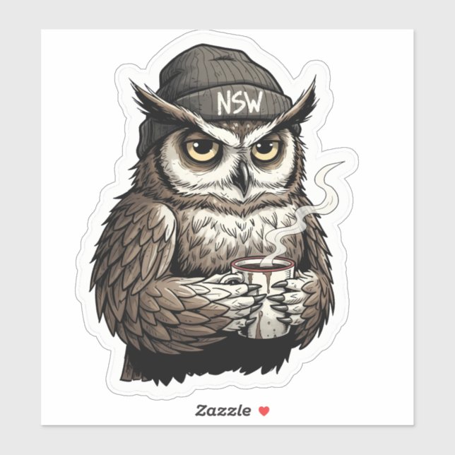 Sticker The Silence Observer (Feuille)