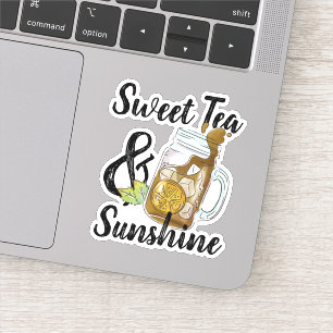 Sticker Thé sucré et soleil