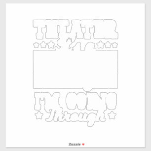 Sticker Théâtre C'Est Une Scène Que Je Traverse