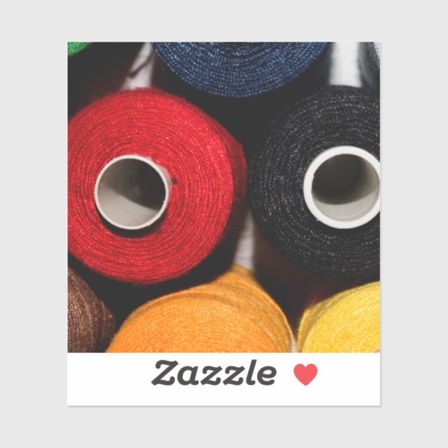 Sticker Threads colorés (Feuille)