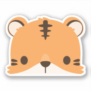 Sticker Tiger mignon