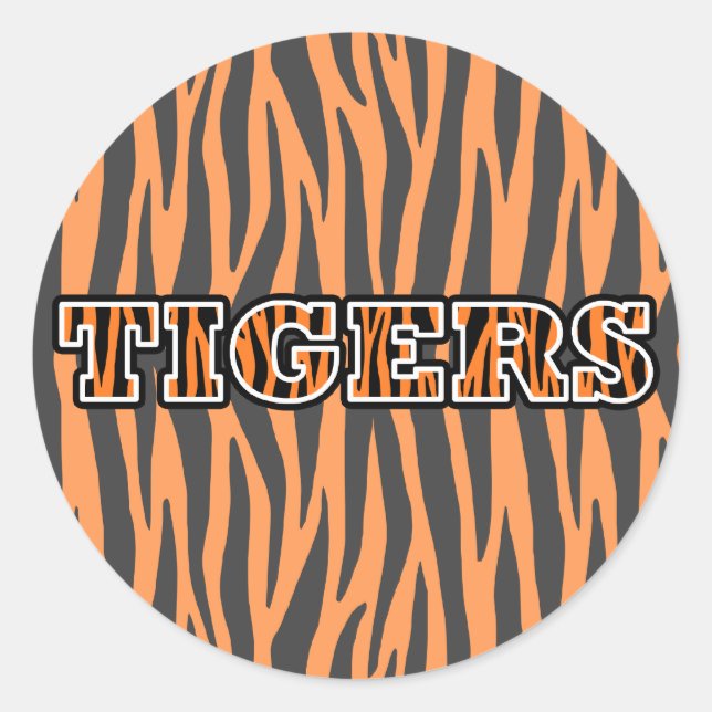 Sticker Tigers (Devant)
