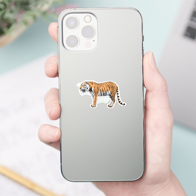 Sticker Tigre (Téléphone)