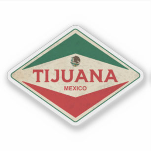 Sticker Tijuana Mexique Vintage