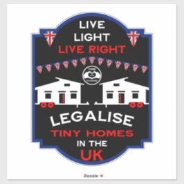 Sticker Tiny House UK